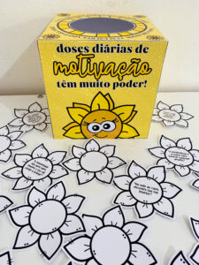 Caixa Motivacional Setembro Amarelo