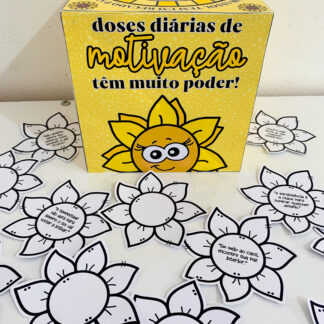 Caixa Motivacional Setembro Amarelo