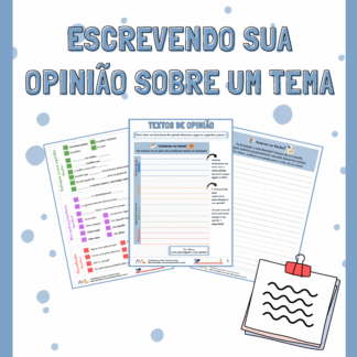 Escrevendo sua Opinião sobre um Tema