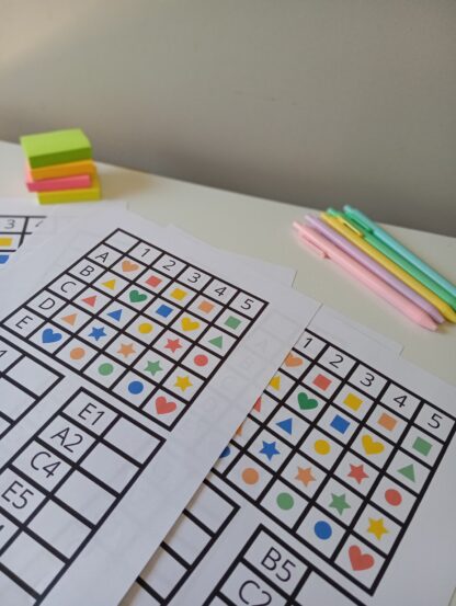 Coordenadas divertidas: Formas e cores - Imagem 2