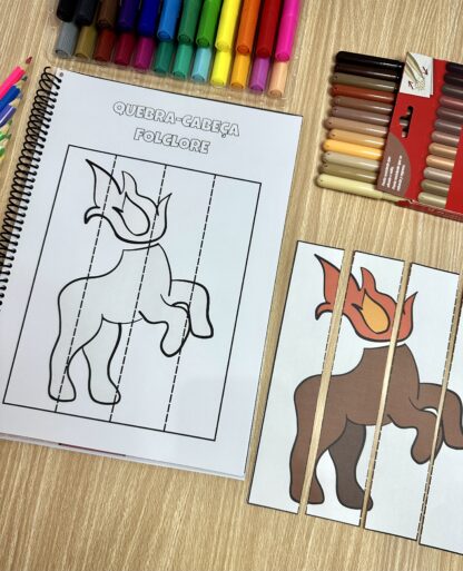 kit de atividades folclore - Imagem 8