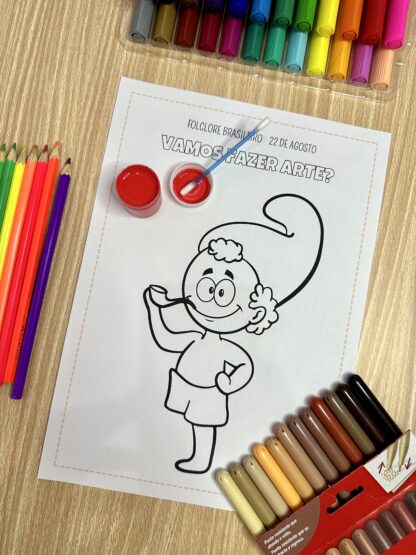 kit de atividades folclore - Imagem 15