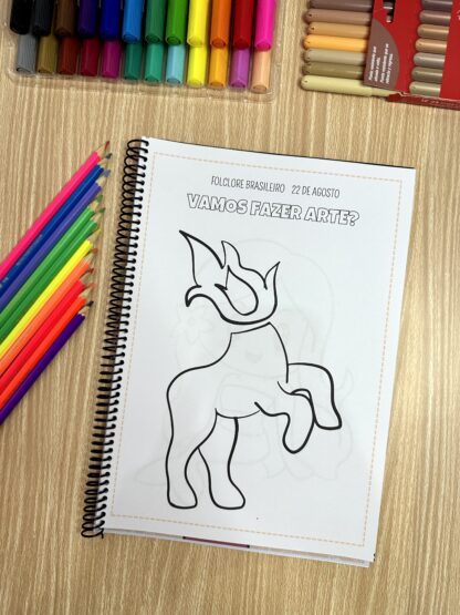 kit de atividades folclore - Imagem 20