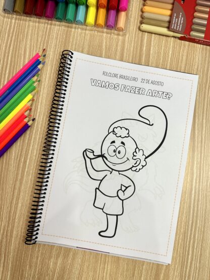 kit de atividades folclore - Imagem 22
