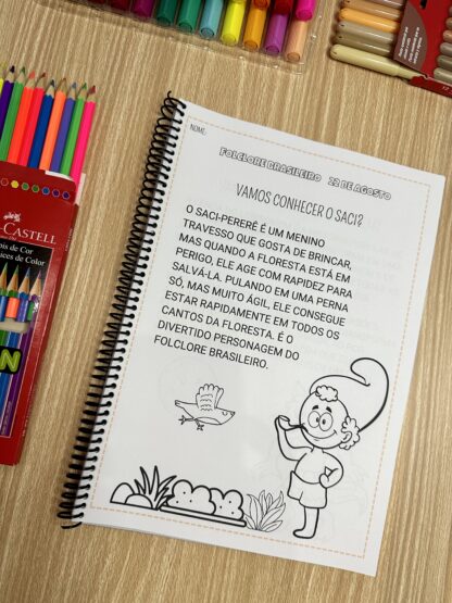 kit de atividades folclore - Imagem 27