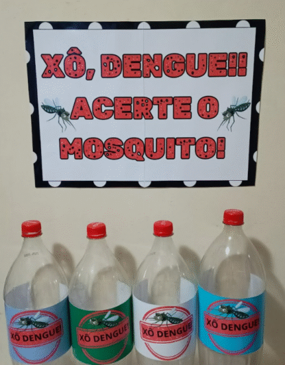*BOLICHE XÔ DENGUE!*  Atividade divertida e educativa! - Imagem 2