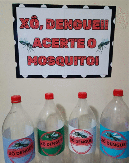 *BOLICHE XÔ DENGUE!*  Atividade divertida e educativa!