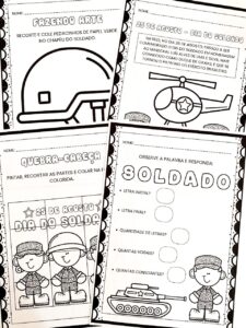 Atividades para o Dia do Soldado – Educação Infantil
