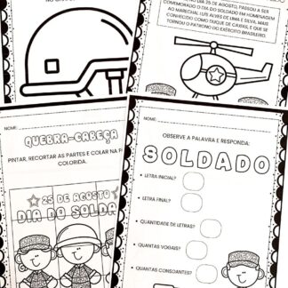 Atividades para o Dia do Soldado – Educação Infantil