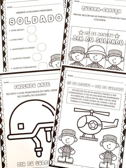 Atividades para o Dia do Soldado – Educação Infantil - Imagem 9
