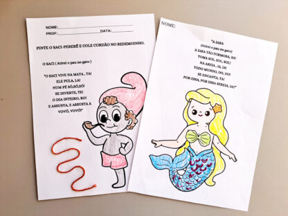 Atividade Saci e Iara