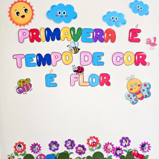Painel Primavera flores