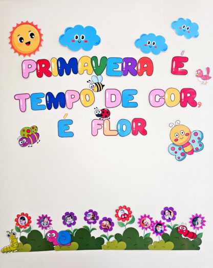 Painel Primavera flores - Imagem 2