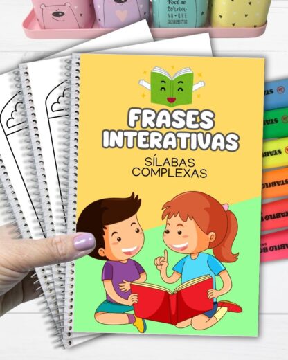 Apostila de Frases Interativas Sílabas Complexas - Imagem 3
