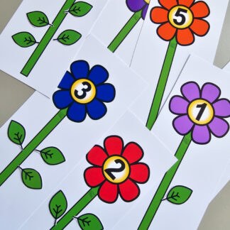 Contando com a Primavera – Números e Folhas