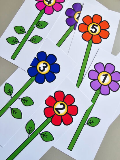 Contando com a Primavera – Números e Folhas