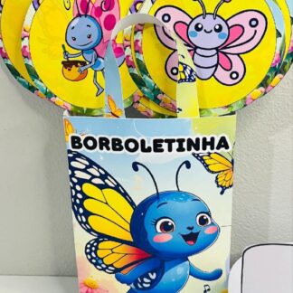 SACOLA MUSICAL BORBOLETINHA