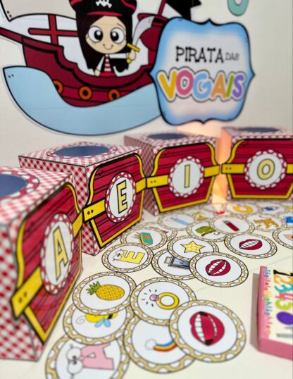 Kit Pirata das Vogais – Educação Infantil - Imagem 3
