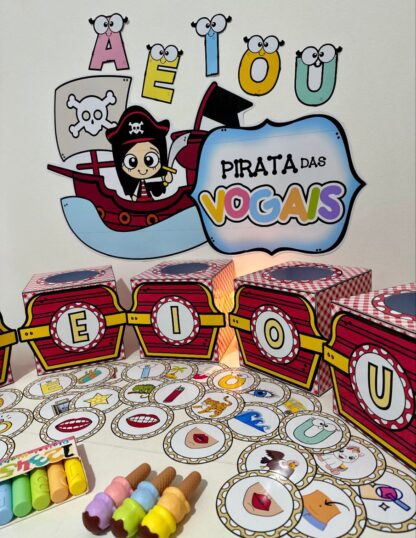 Kit Pirata das Vogais – Educação Infantil - Imagem 9