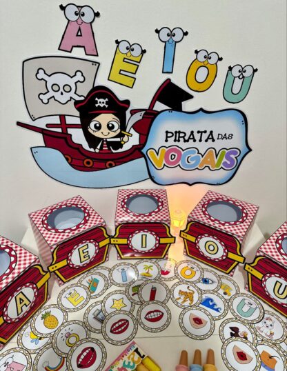 Kit Pirata das Vogais – Educação Infantil - Imagem 15
