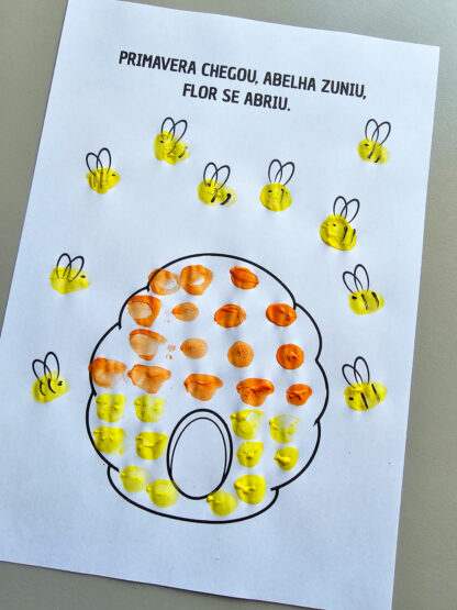 Atividades Artes - Abelhinha a voar - Imagem 3