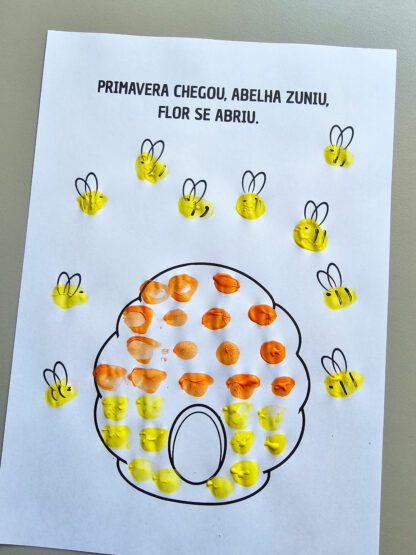 Atividades Artes - Abelhinha a voar - Imagem 2
