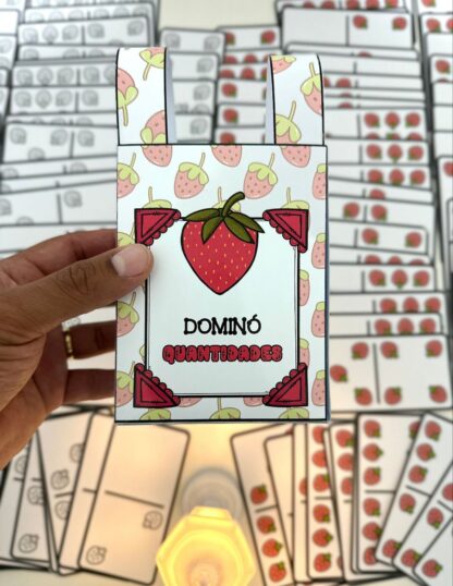Dominó das Quantidades – Tema Morango - Imagem 10