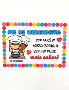 Painel Dia da Merendeira