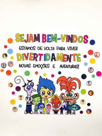  Painel Volta às Aulas Divertidamente 