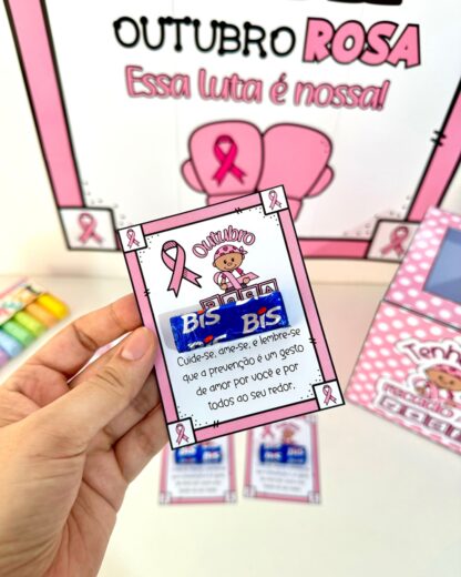 Kit Tema Outubro Rosa  - Imagem 2