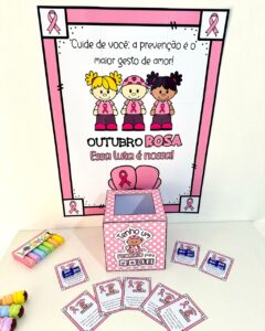  Kit Tema Outubro Rosa 
