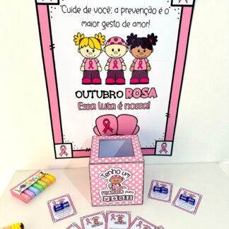  Kit Tema Outubro Rosa 
