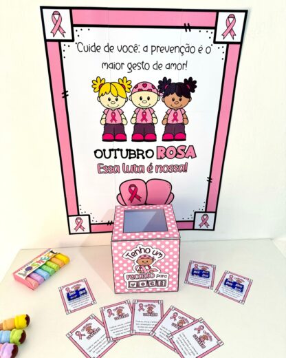  Kit Tema Outubro Rosa 