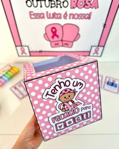  Kit Tema Outubro Rosa  - Imagem 5
