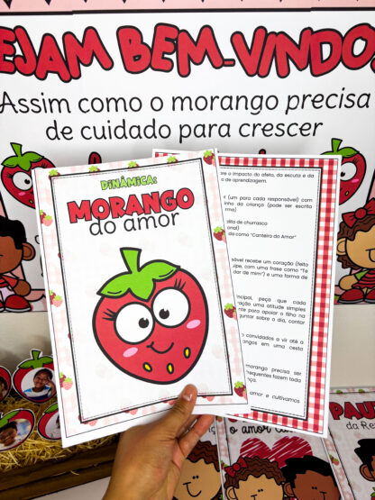 Reunião de Pais com o encanto do tema Morango do Amor - Imagem 12
