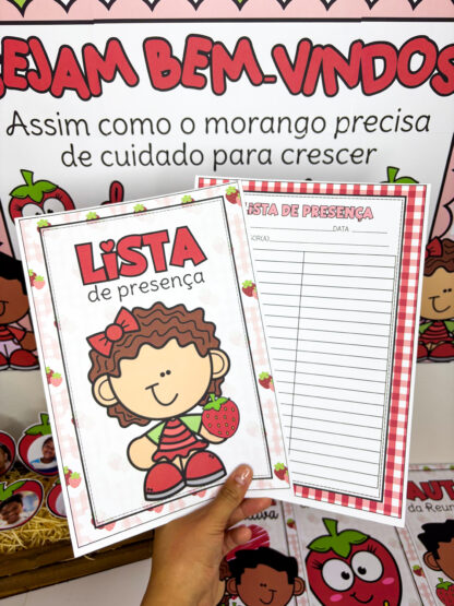 Reunião de Pais com o encanto do tema Morango do Amor - Imagem 14