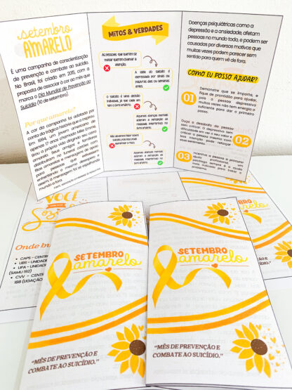 Folder Setembro Amarelo - Imagem 2