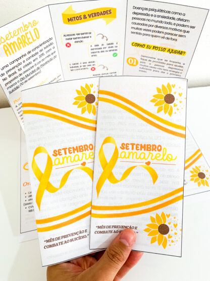 Folder Setembro Amarelo - Imagem 3