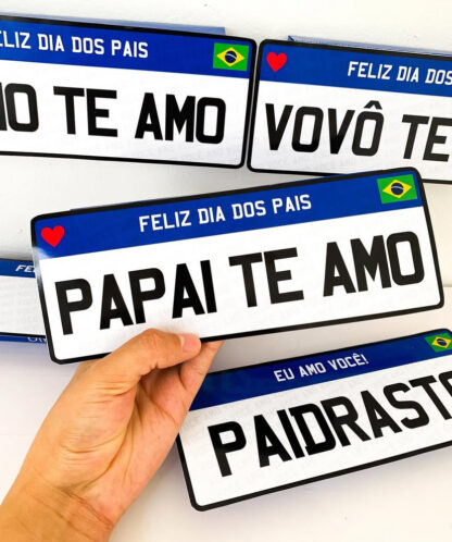Caixa Placa - Dia dos Pais