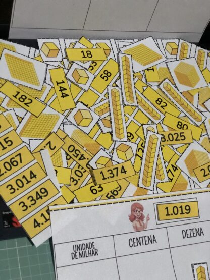 SISTEMA DE NUMERAÇÃO DECIMAL - MATERIAL DOURADO - Imagem 2