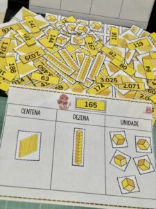 SISTEMA DE NUMERAÇÃO DECIMAL – MATERIAL DOURADO