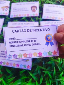 CARTÕES DE INCENTIVO