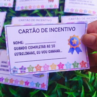 CARTÕES DE INCENTIVO