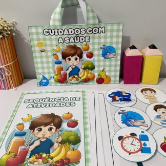 SACOLA CUIDADOS COM A SAÚDE