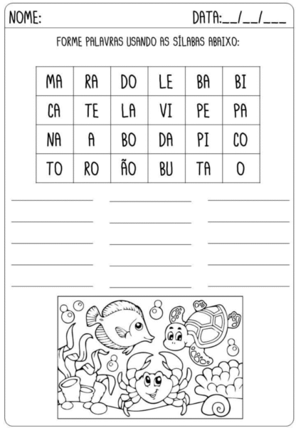 Apostila das sílabas - Imagem 3