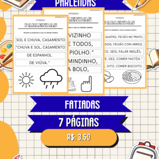 Parlendas Fatiadas