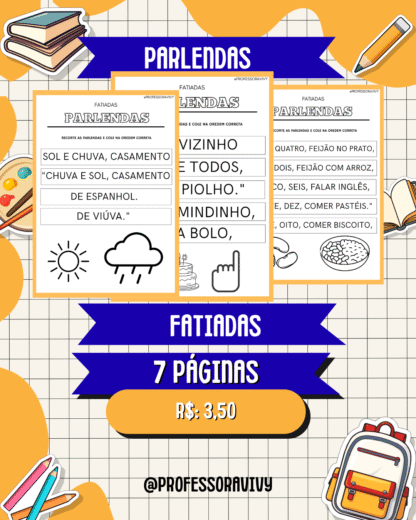 Parlendas Fatiadas