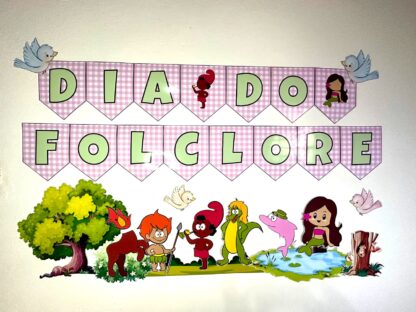 Painel Dia do Folclore