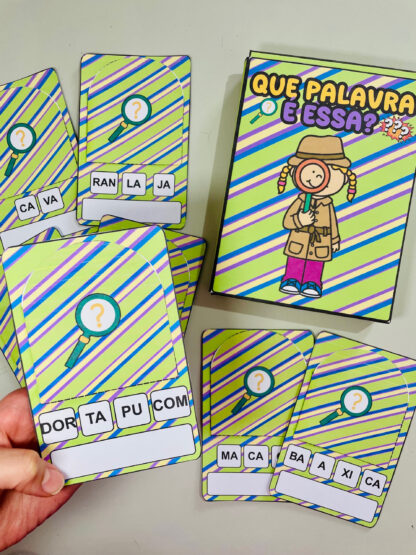 Que palavra é essa? – Um desafio divertido para pequenos detetives da alfabetização! - Imagem 2