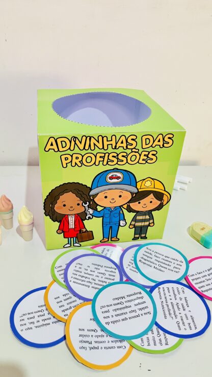 Adivinhas das das Profissões - Ideal para ser usado nas atividades sobre o dia do trabalho - Imagem 2